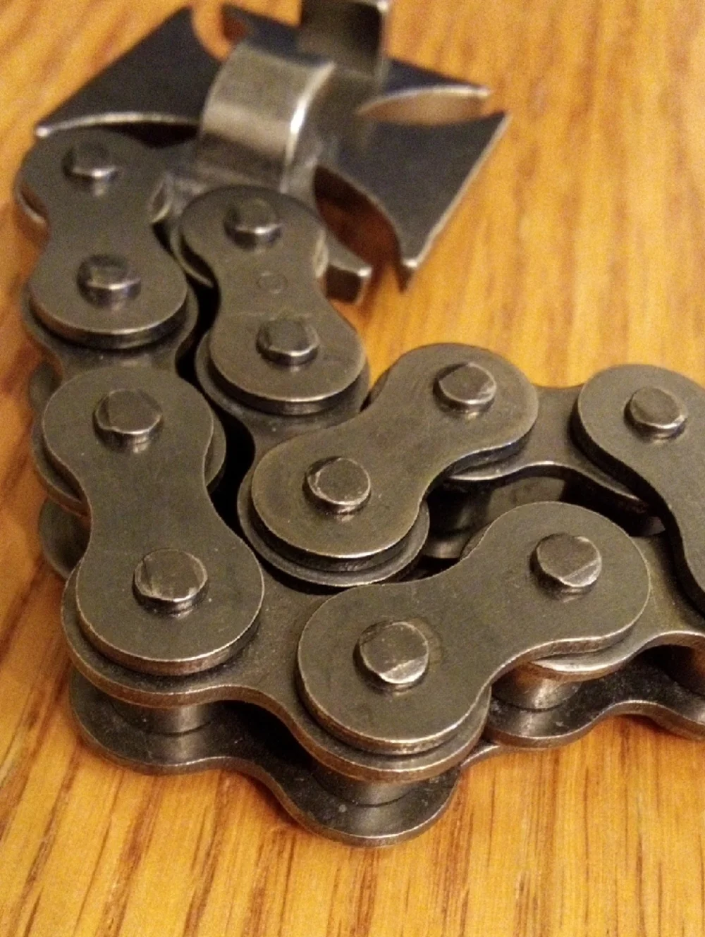 Men's Choppers Industrial Chain in Gunmetal Black